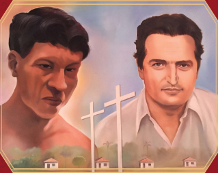Rodolfo Lunkenbein e Simão Bororo Rodolfo Lunkenbein e Simão Bororo